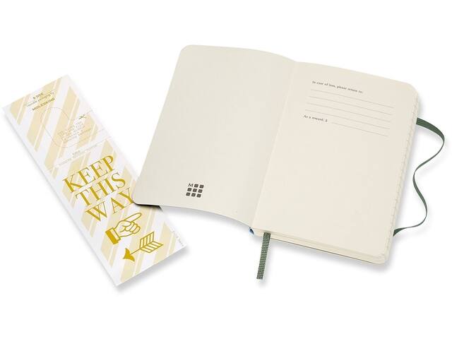 Notitieboek Moleskine pocket 90x140 ln sc myrt gn