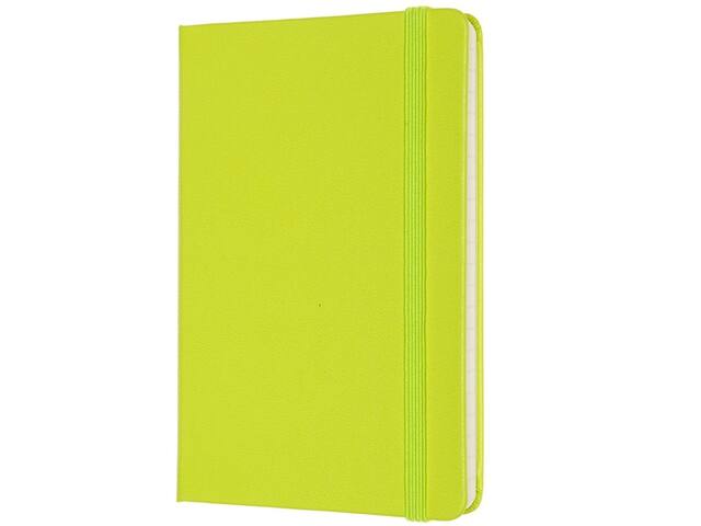 Notitieboek Moleskine pocket 90x140 ln hc lem gn