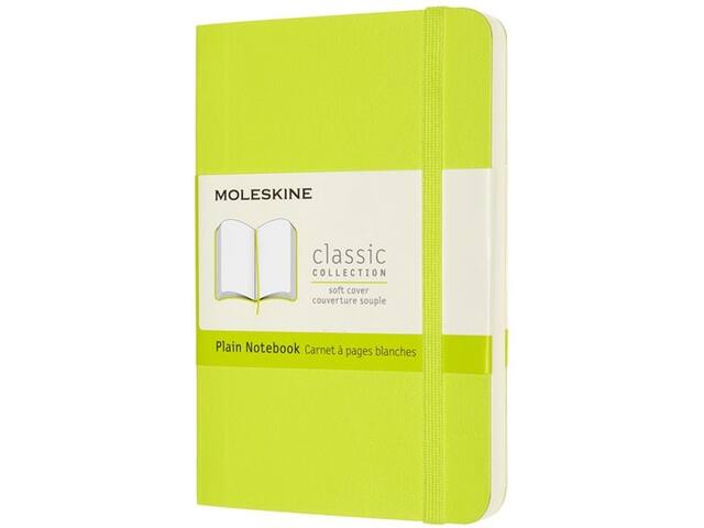 Notitieboek Moleskine pocket 90x140 blc sc lem gn