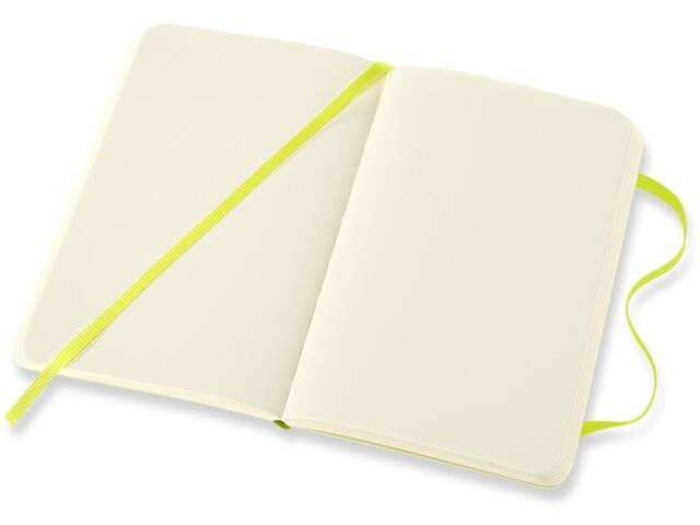 Notitieboek Moleskine pocket 90x140 blc sc lem gn