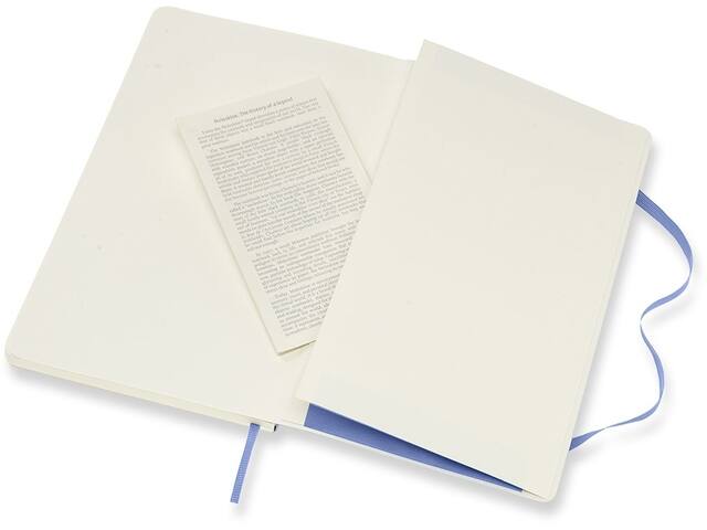 Notitieboek Moleskine large 130x210 ln sc hydr bl