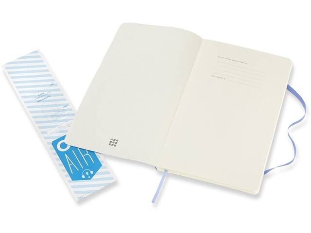 Notitieboek Moleskine large 130x210 ln sc hydr bl