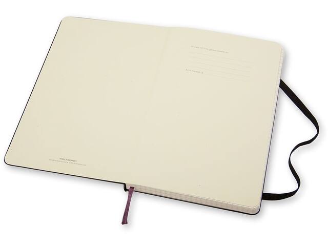Notitieboek Moleskine pocket 90x140 ruit 5x5 sc zw
