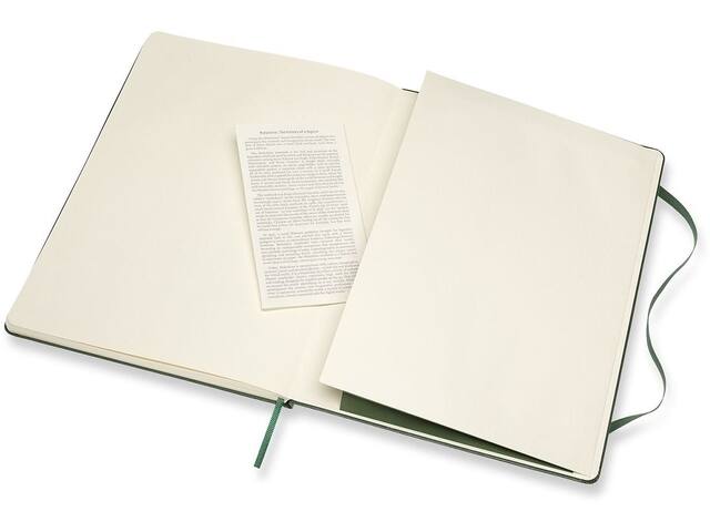 Notitieboek Moleskine XL 190x250 blc hc myrt gn