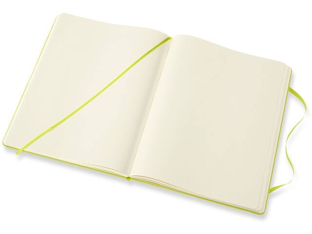 Notitieboek Moleskine XL 190x250 blc hc lem gn