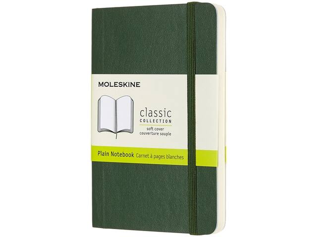 Notitieboek Moleskine pocket 90x140 blc sc myrt gn