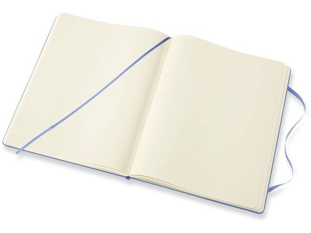 Notitieboek Moleskine XL 190x250 blc hc hydr bl