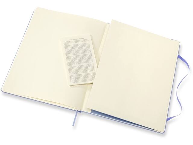 Notitieboek Moleskine XL 190x250 blc hc hydr bl