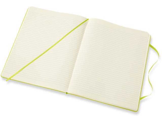 Notitieboek Moleskine XL 190x250 ln hc lem gn