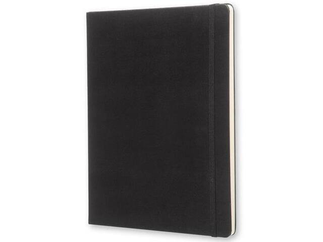 Notitieboek Moleskine XL 190x250 dots hc zw