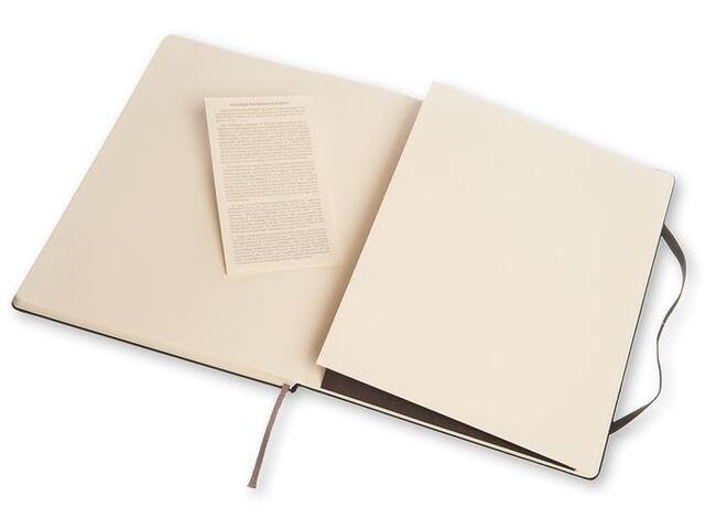 Notitieboek Moleskine XL 190x250 dots hc zw