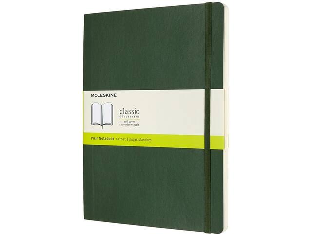 Notitieboek Moleskine XL 190x250 blc sc myrt gn