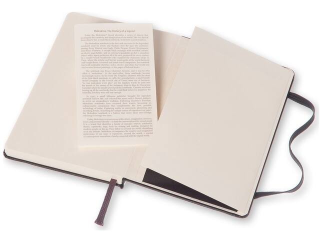 Notitieboek Moleskine pocket 90x140 dots hc zw
