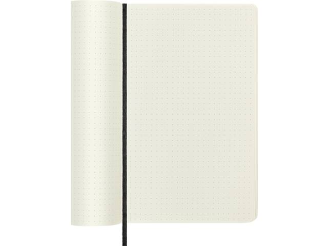Notitieboek Moleskine large 130x210 dots sc zw