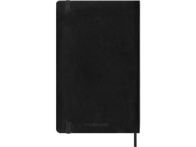 Notitieboek Moleskine large 130x210 dots sc zw