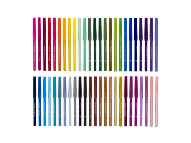 Viltstift Bruynzeel Kids assorti 50 stuks