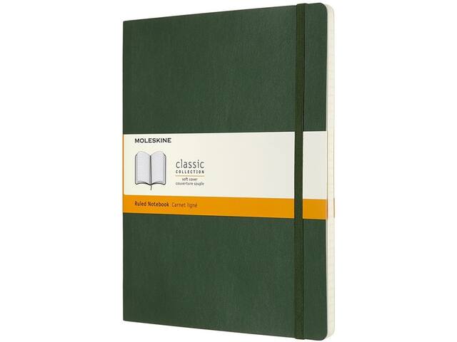 Notitieboek Moleskine XL 190x250 ln sc myrt gn