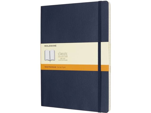 Notitieboek Moleskine XL 190x250 ln sc sapp bl