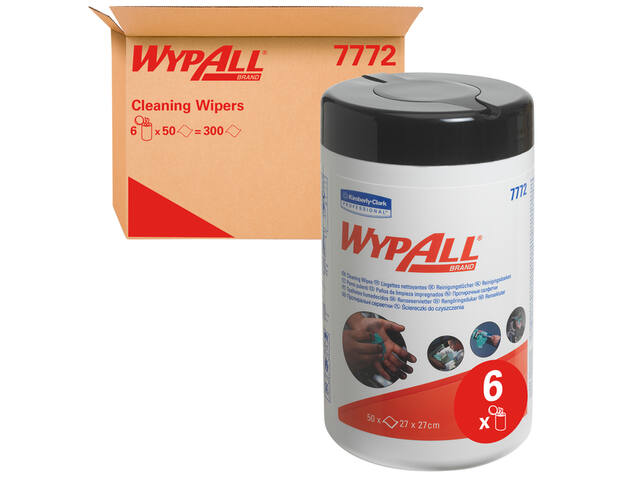 Reinigingsdoek WypAll PowerClean bus groen 7772