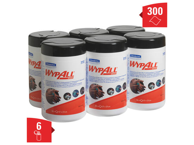 Reinigingsdoek WypAll PowerClean bus groen 7772
