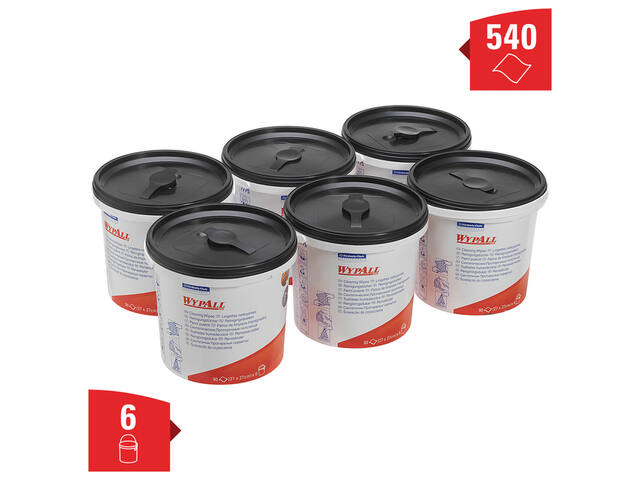 Reinigingsdoek WypAll PowerClean emmer groen 7775