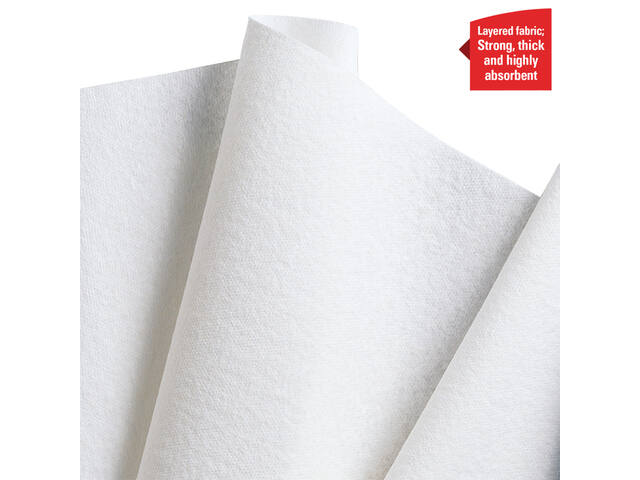 Reinigingsdoek WypAll L40 PowerClean wit 7471