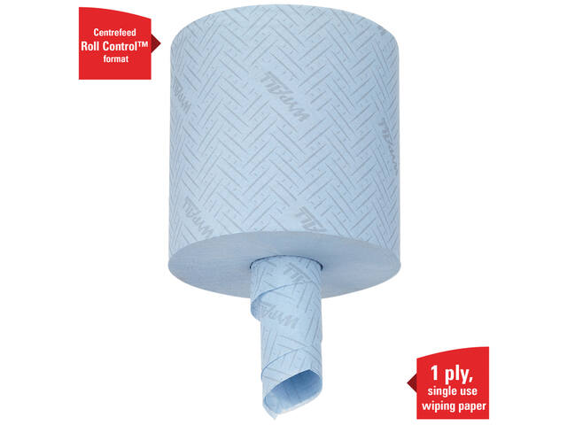 Poetspapier WypAll L10 GeneralClean blauw 7494