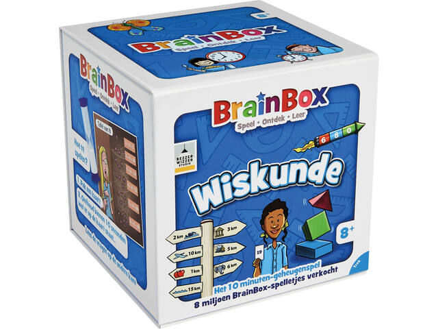 Kaartspel Brainbox wiskunde