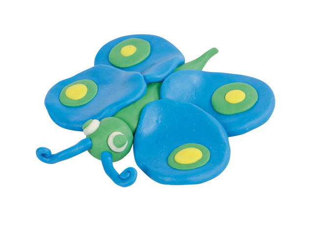 Klei Creall supersoft rood/blauw/groen/geel/wit
