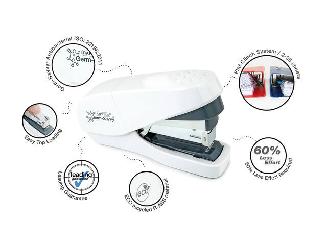 Nietmachine Rapesco Germ-Savvy wit