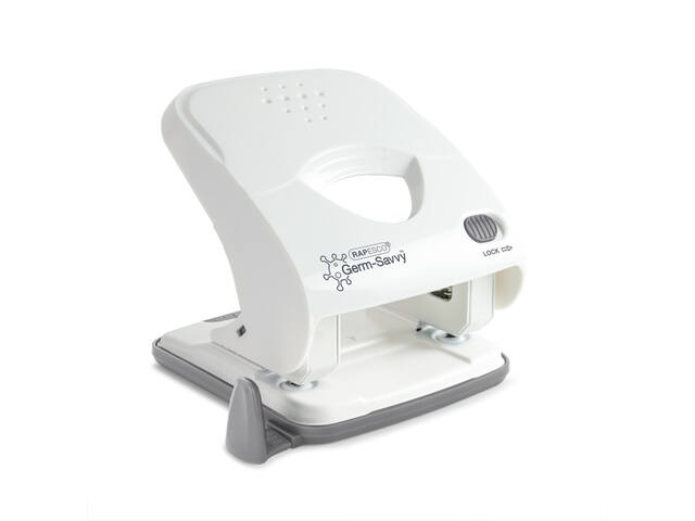 Perforator Rapesco Germ-Savvy X5-40ps 2gaats wit