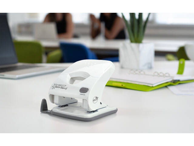 Perforator Rapesco Germ-Savvy X5-40ps 2gaats wit