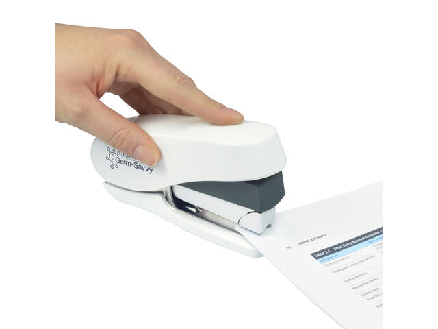 Nietmachine Rapesco Germ-Savvy Luna wit