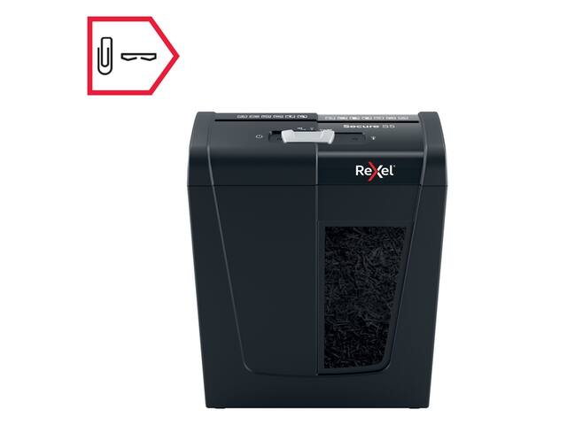 Papiervernietiger Rexel Secure S5 stroken 6mm