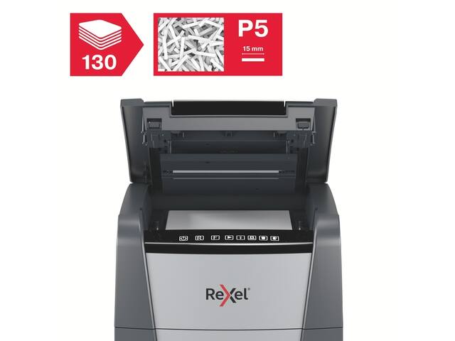 Papiervernietiger Rexel Optimum Auto 130M 2x15mm