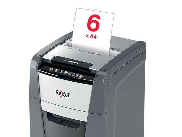 Papiervernietiger Rexel Optimum Auto 130M 2x15mm