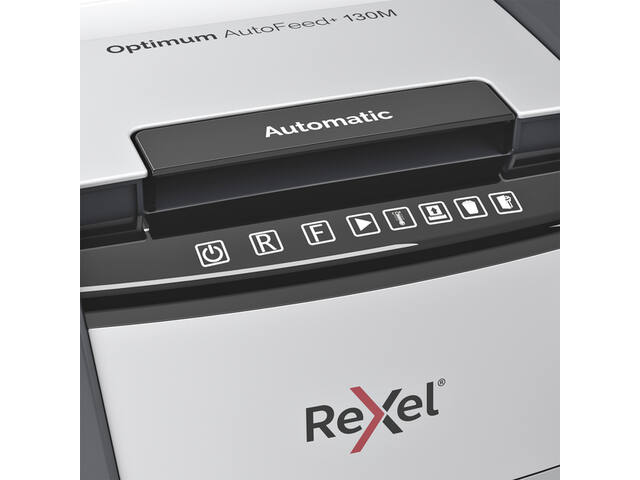 Papiervernietiger Rexel Optimum Auto 130M 2x15mm