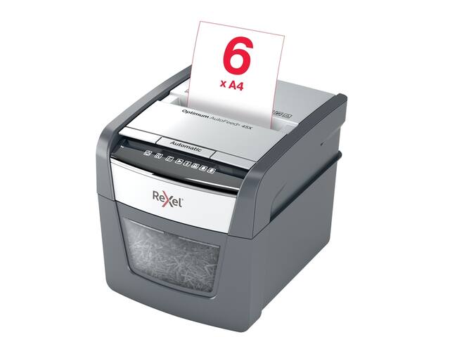 Papiervernietiger Rexel Optimum Auto 45X 4x28mm