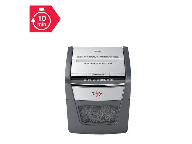 Papiervernietiger Rexel Optimum Auto 45X 4x28mm