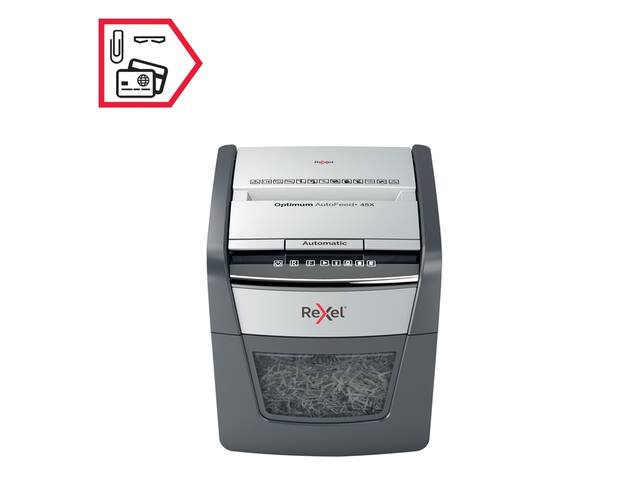 Papiervernietiger Rexel Optimum Auto 45X 4x28mm