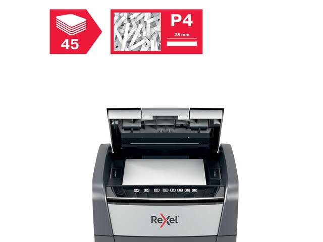 Papiervernietiger Rexel Optimum Auto 45X 4x28mm