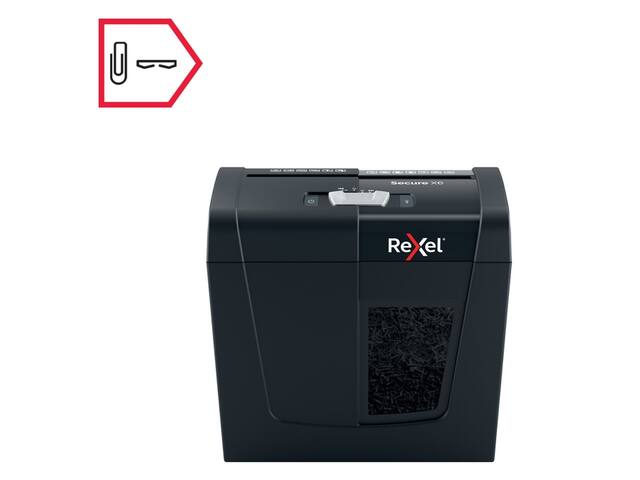 Papiervernietiger Rexel Secure X6 snippers 4x40mm