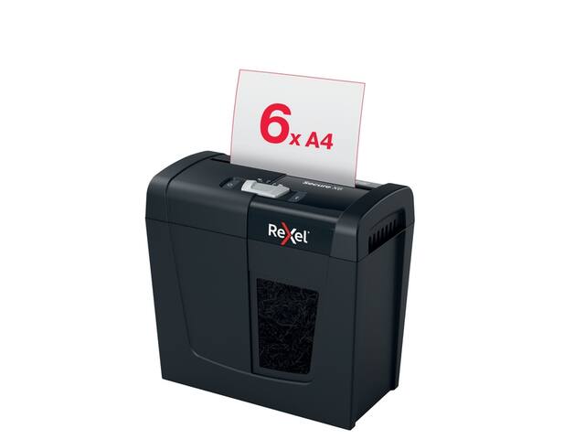 Papiervernietiger Rexel Secure X6 snippers 4x40mm