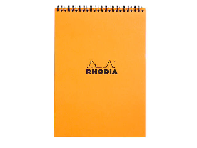 Spiraalblok Rhodia A4 lijn 160pag 80gr or