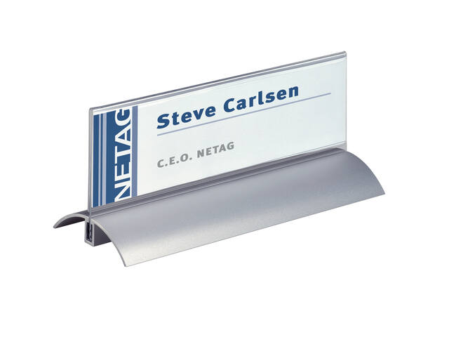 Tafelnaambord Durable Presenter 61x210mm