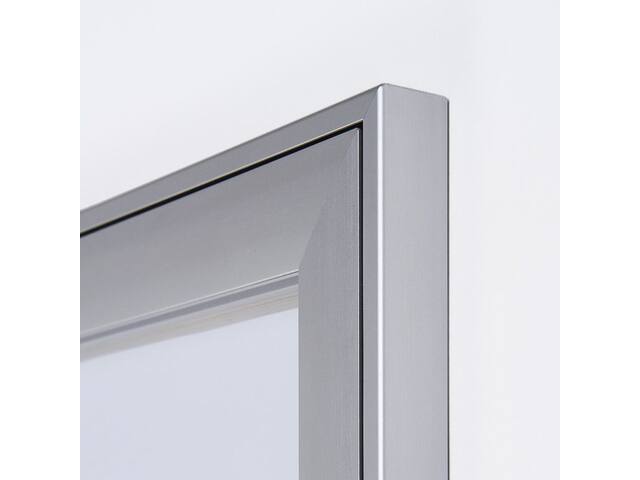 Vergrendelbaar Notitiebord Indoor Zilver 2x A4