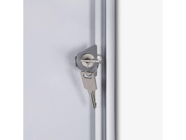 Vergrendelbaar Notitiebord Indoor Economy 2x A4