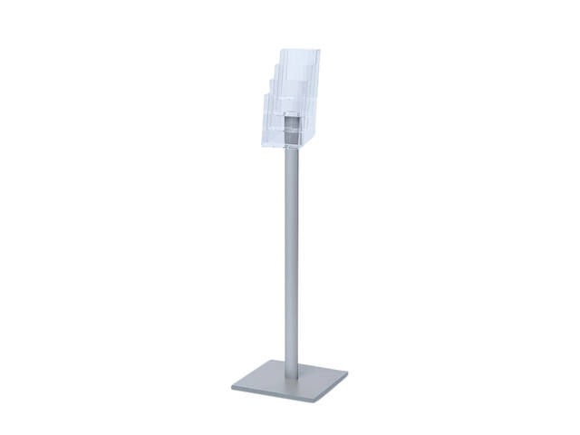Brochurehouder Quan met standaard 4x 110x140x30mm