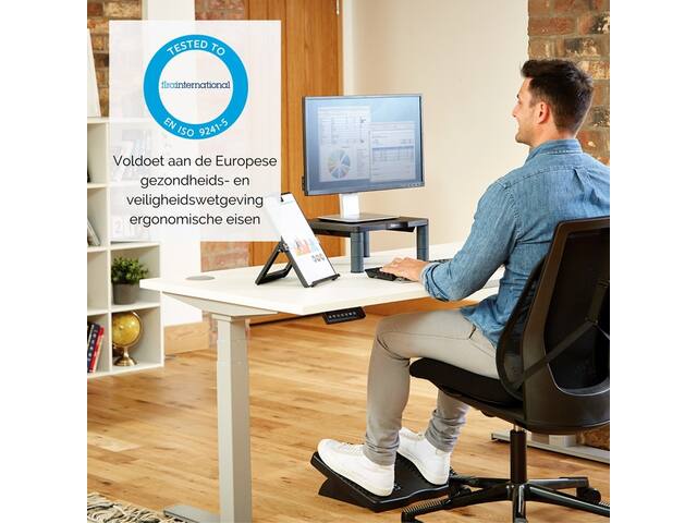 Monitorstandaard Fellowes Premium grafiet