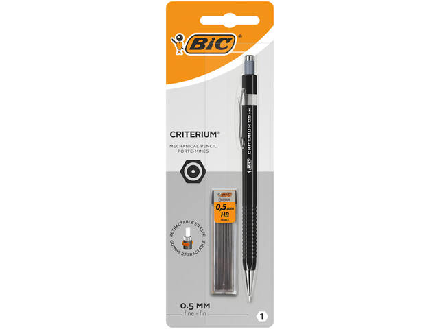 Vulpotlood Bic Criterium HB 0.5mm zwart